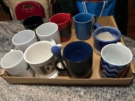Photo of free 10 Coffee Mugs (Near Rancho San Antonio Park) #1