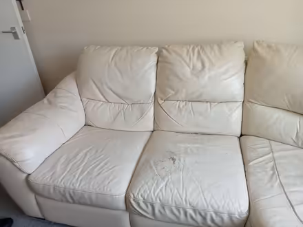 Photo of free Leather sofa and recliner chair (Medway ME4) #3