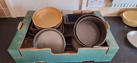 Photo of free Box of baking tins (St. Hilary TR20) #1