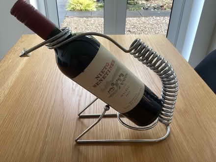 Photo of free 2 x Chrome Wine Bottle Holders (Mappleborough Green B80) #4