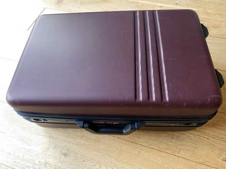 Photo of free Trolley suitcase - Burgundy ABS (Charfield GL12) #2