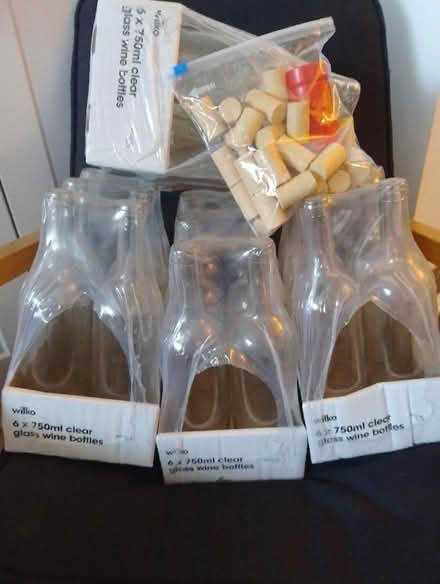 Photo of free Wilko Wine Bottles & Corking Kit (for Homebrew) (South Tonbridge TN9) #1