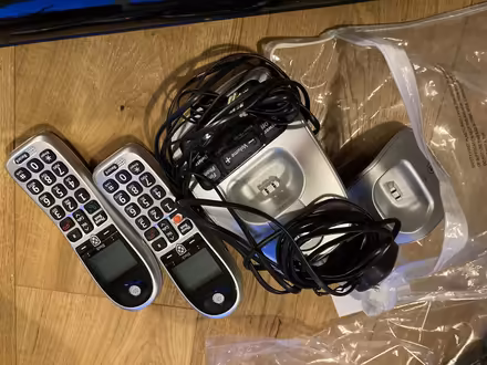 Photo of free BT phone handsets for partially sighted (Stainton CA11) #1