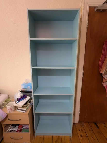 Photo of free Blue IKEA Billy bookcase (Withington, M20) #1