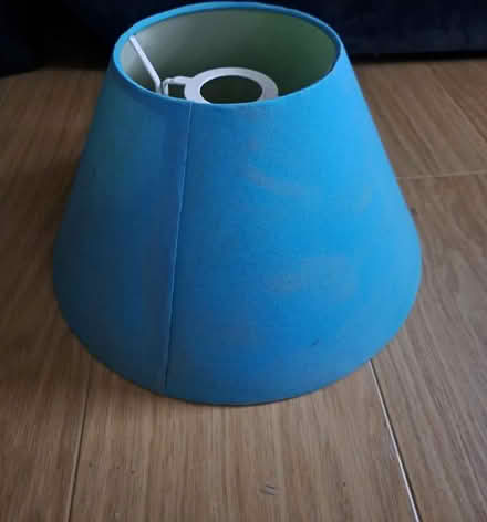 Photo of free Blue lampshade (CF24) #1