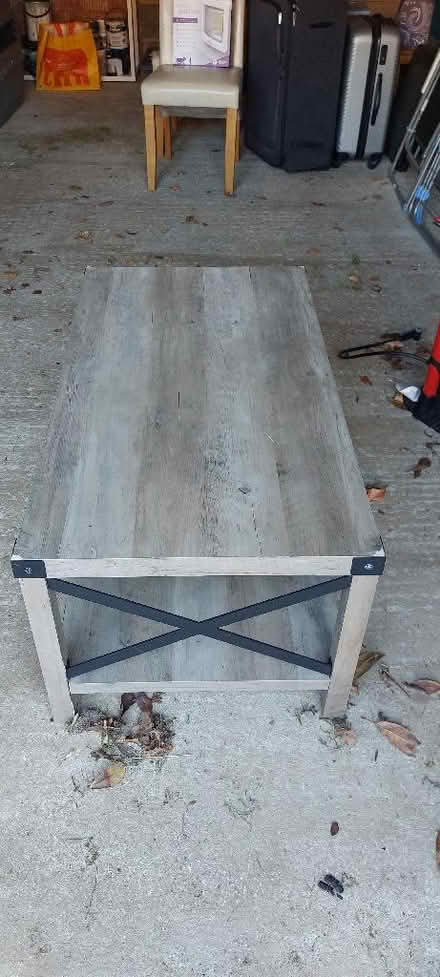 Photo of free Wooden coffee table (Harlow Fields DE22) #1