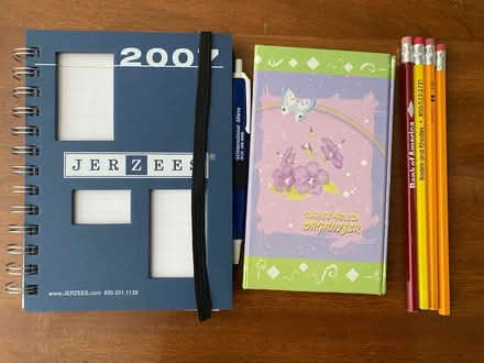 Photo of free Notebook, organizer & pencils (new) (Philadelphia, 19120) #1