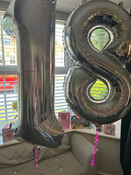 Photo of free 18th birthday balloons and banners (Knaresborough HG5) #1