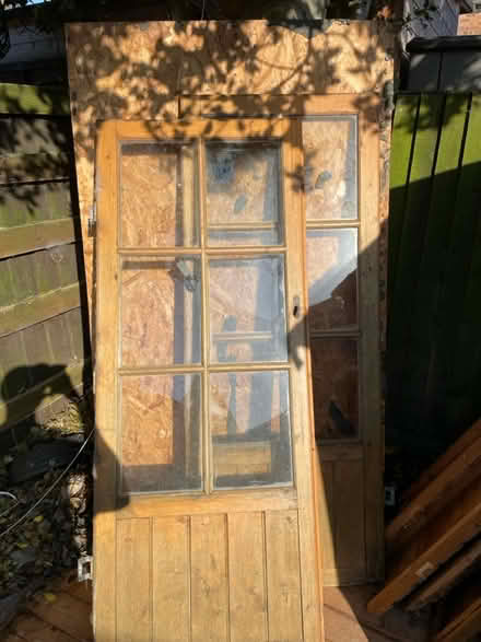 Photo of free Dismantled shed with roof and doors (L19) #1