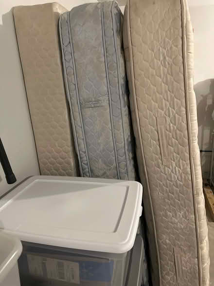 Photo of free 2 full size mattresses 1 boxspring (517 Southbrook Dr.) #3