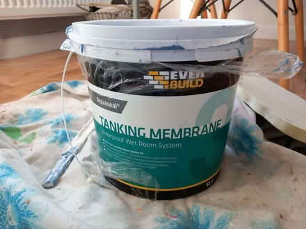 Photo of free tanking membrane about 1 sq metre (Bevendean BN2) #1
