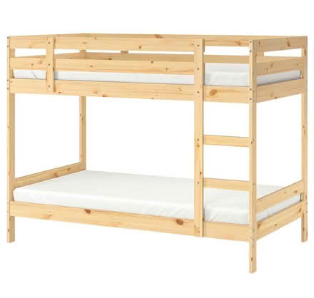 Photo of free Pine bunk beds (Bergenfield NJ) #1