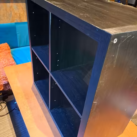 Photo of free Ikea Kallax 2 Black 2x2 units (Meir Hay ST3) #2