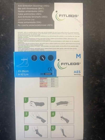Photo of free FITLEGS SURGICAL KNEE HIGH Medium (Hollins BL9) #1