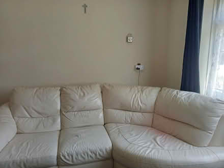 Photo of free Leather sofa and recliner chair (Medway ME4) #1