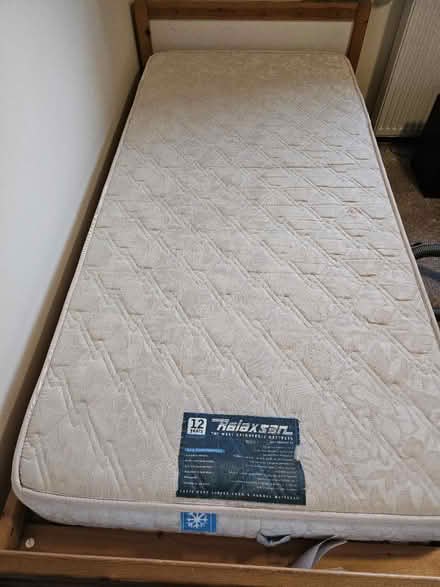Photo of free Single bed, mattress and topper (Maidenhead SL6) #2
