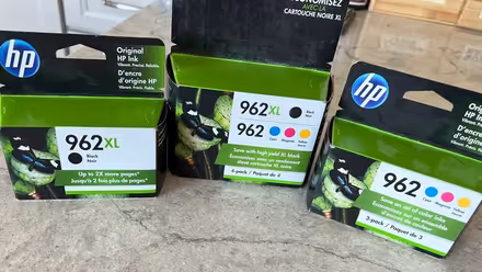 Photo of free HP ink cartridges (downtown Edmonds) #1