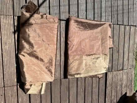 Photo of free Brown silk effect material (formerly curtains) (Colchester CO4) #2
