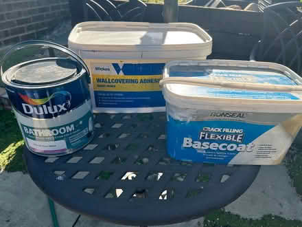 Photo of free Job lot Wallpaper paste & paint (Idle, Bradford) #1