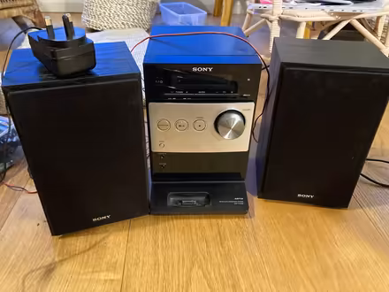 Photo of free SONY Micro Hi Fi system (Stainton CA11) #1