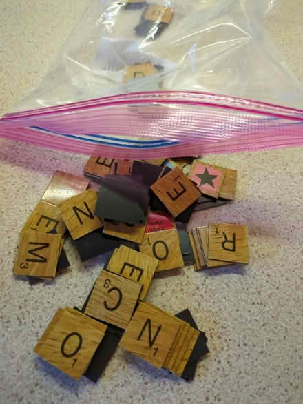 Photo of free Scrabble magnets (Bengeo, Hertford SG14) #2