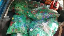 Photo of Plastic milk bottle tops (Maidenhead SL6) #1