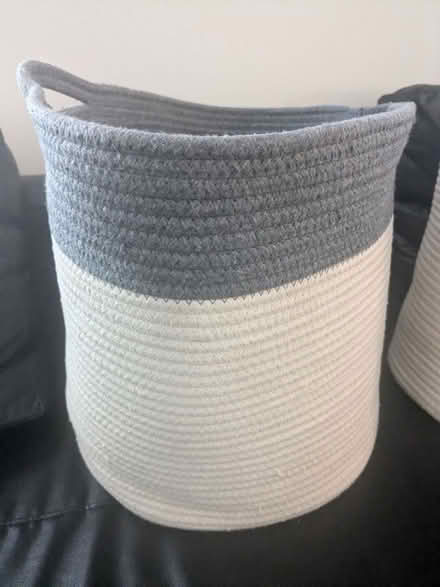 Photo of free 2 large woven baskets (Wayne, Annapolis/Wayne Rd) #1