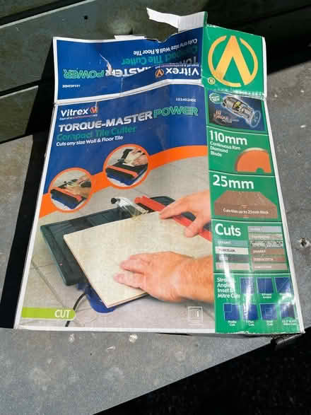 Photo of free Electric tile cutter (Aylmerton NR11) #1