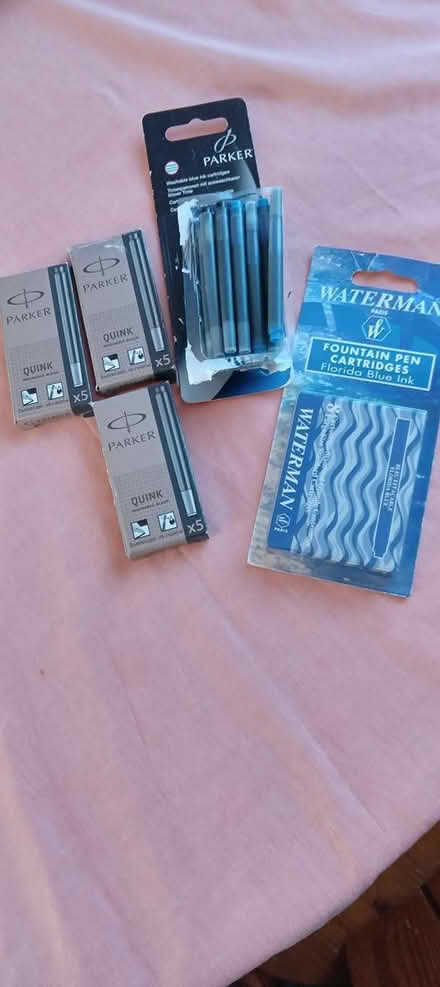 Photo of free fountain pen cartridges (Orpington BR5) #1
