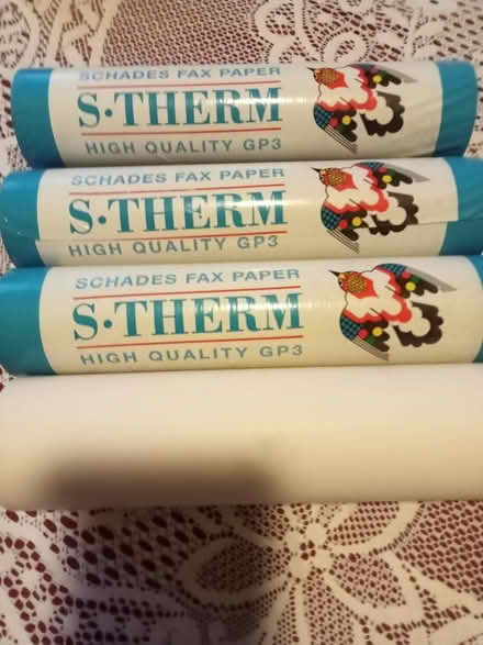 Photo of free 4 Rolls of High Quality Fax Paper (Lower Broadheath, WR2) #1