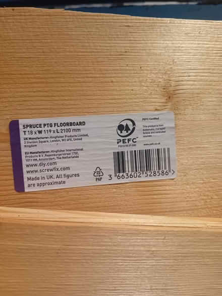 Photo of free 4 Flatboard wood (LE77AD) #2