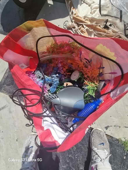 Photo of free Fish tank stuff (Stone Cross BN23) #1