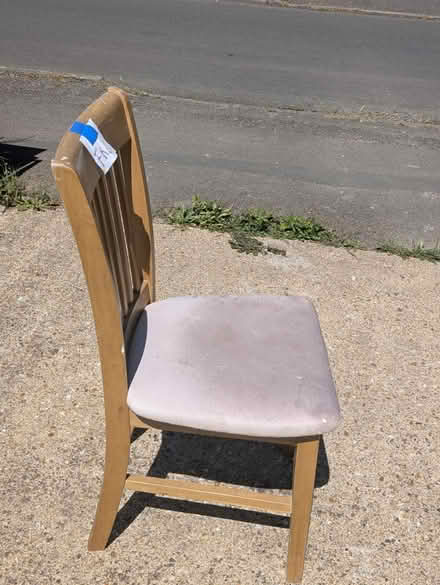 Photo of free Used wooden chair (CB4) #3
