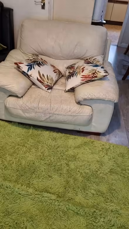 Photo of free Sofas and stool (Hemel Hempstead HP2) #1
