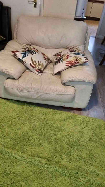 Photo of free Sofas and stool (Hemel Hempstead HP2) #1