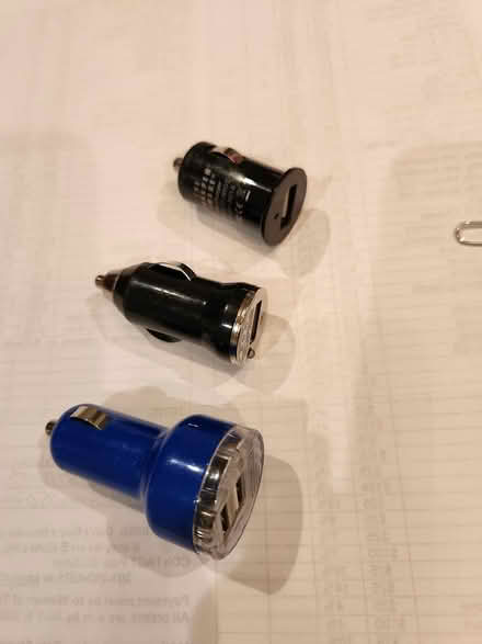 Photo of free 3, Car Elctronics Charging Adapters (Bowie) #1