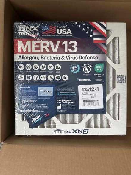Photo of free HVAC filters 12x12x1 (Linden ln) #1