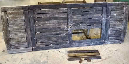 Photo of free Old garden table wood (Leyburn DL8) #1