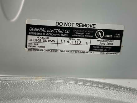 Photo of free Countertop microwave (Winsted) #3