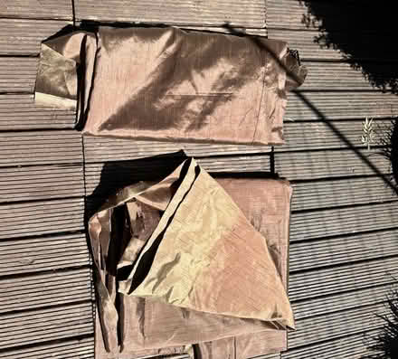 Photo of free Brown silk effect material (formerly curtains) (Colchester CO4) #3