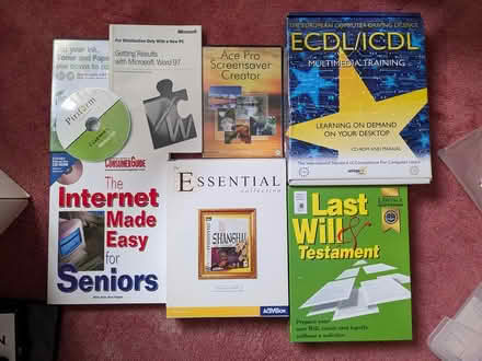 Photo of free Old (vintage) PC software (GL51) #1