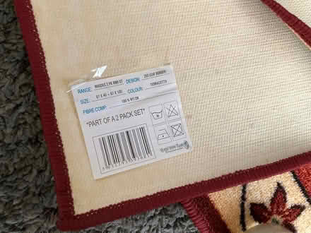 Photo of free Rug and matching small mat (Liverpool 13 /Stoneycroft) #3