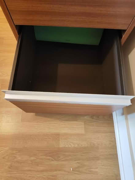 Photo of free Wood filing cabinet (Rosyth KY11) #2