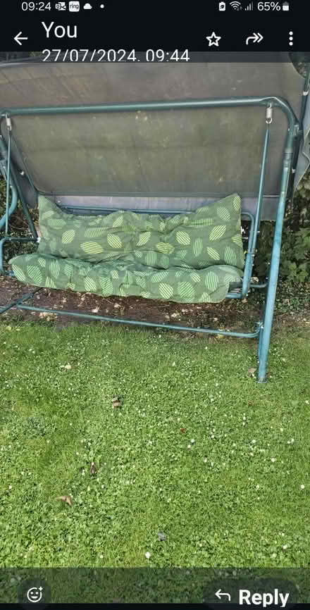 Photo of free garden swing (Broadstairs) #1