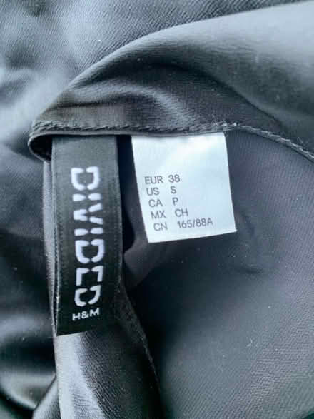 Photo of free Black satin feel dress (AL2 / SG6) #2