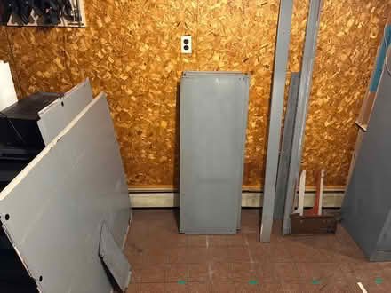 Photo of free Incomplete Metal Shelving (Arlington Near Stratton) #1
