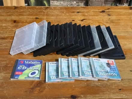 Photo of free Recordable DVD/CD plus empty cases (Holmes Chapel) #1