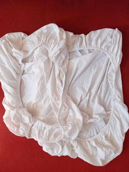 Photo of free 2 fitted cot sheets (Church RG2) #1