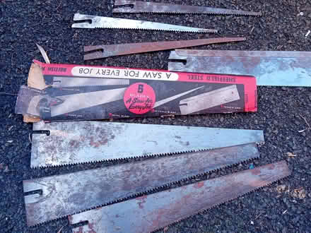 Photo of free Saw blades X7 (Tavistock Avenue ST16) #1