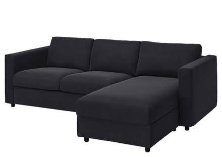 Photo of free 3 seat sofa with lounge (Cb1) #1